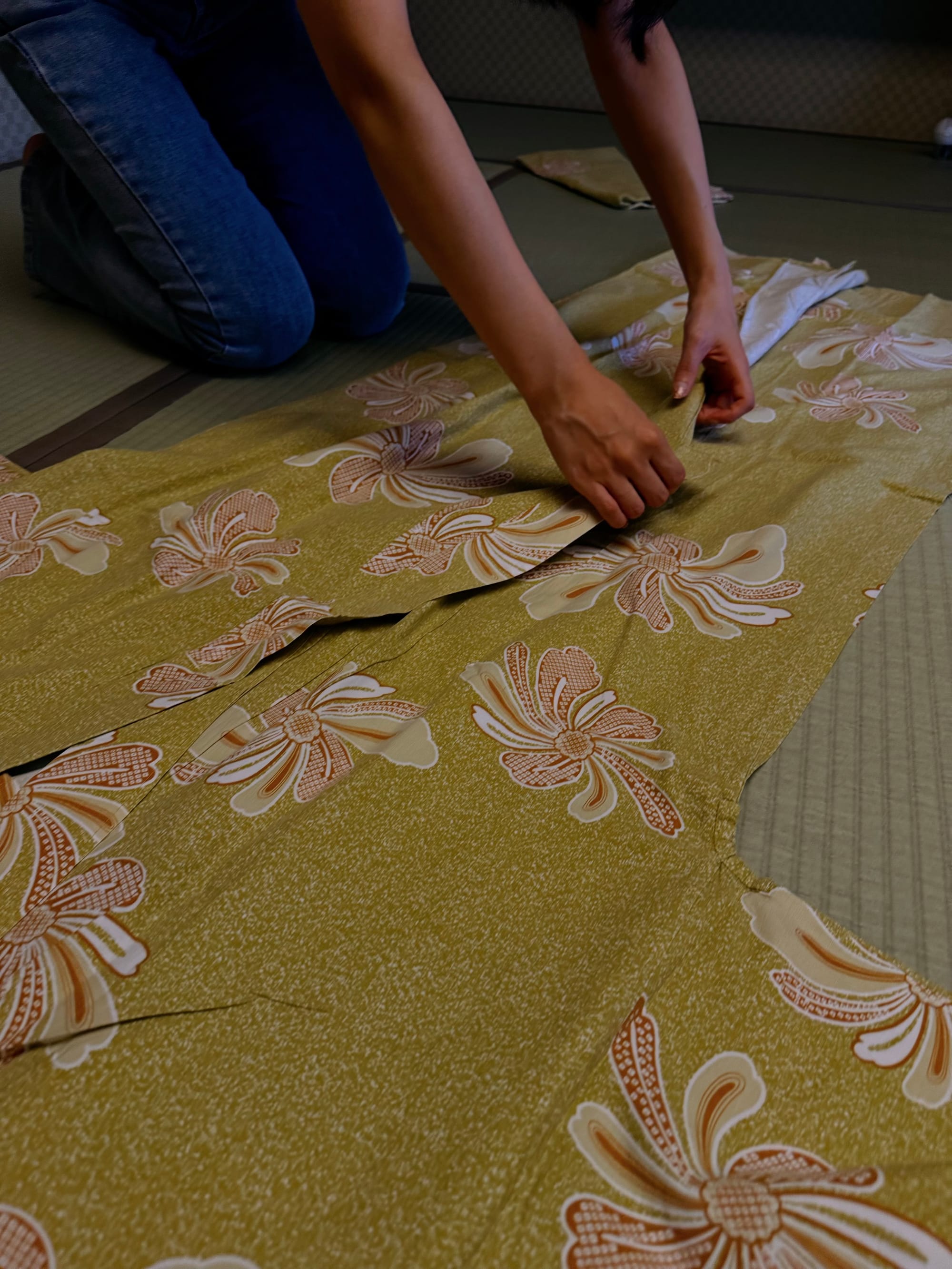 Yukata folding